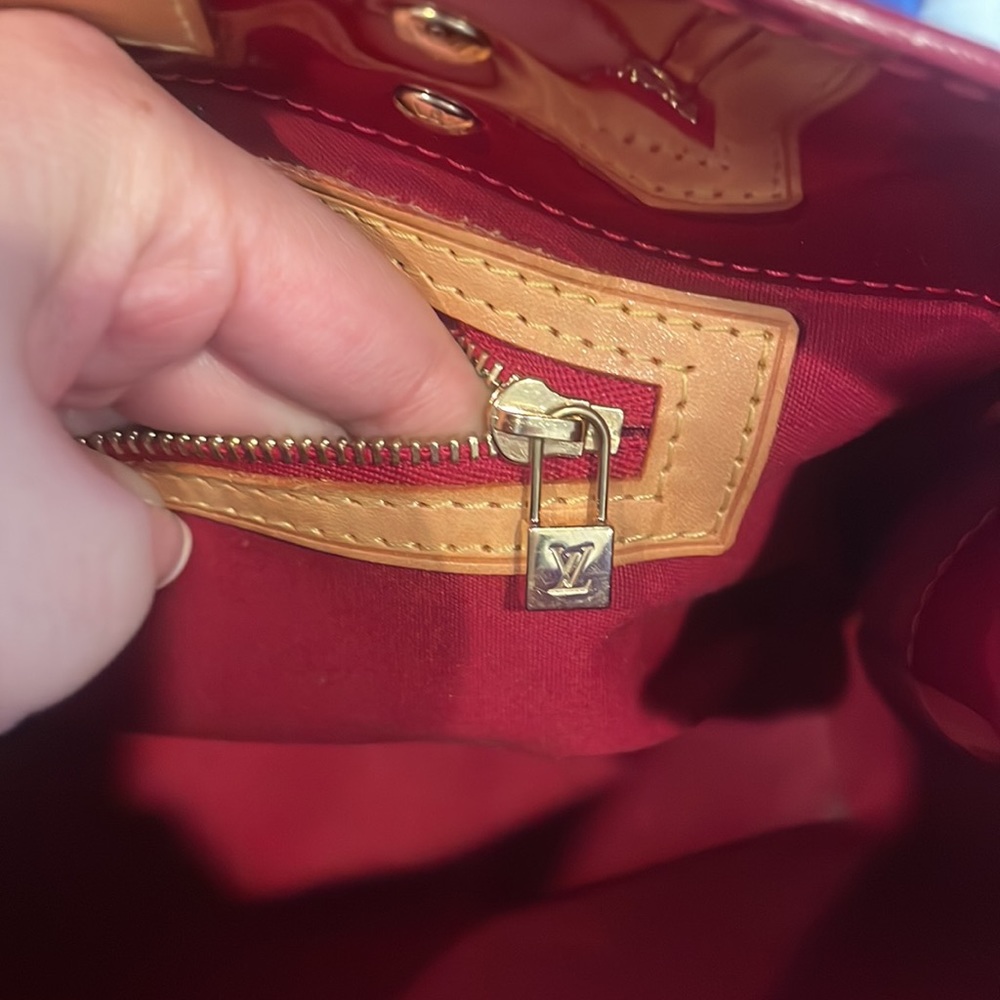 Louis Vuitton Red Mini Bag - Picture 9 of 12